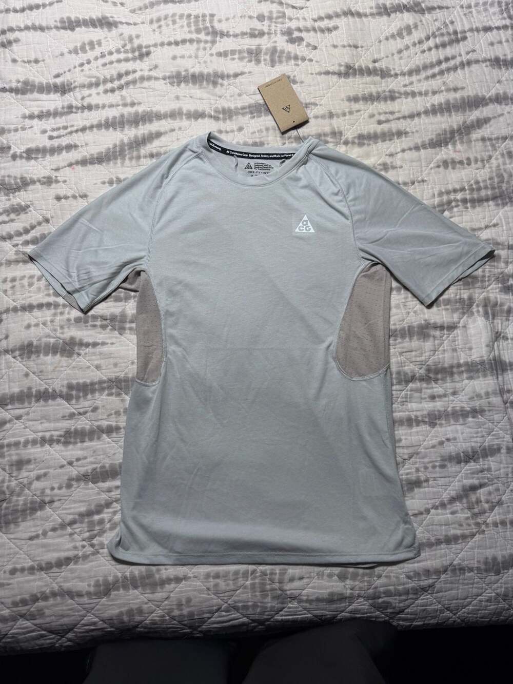 Nike ACG Solar Chase Dri Fit ADV Trail Running Gray Mens XS IO9677-097